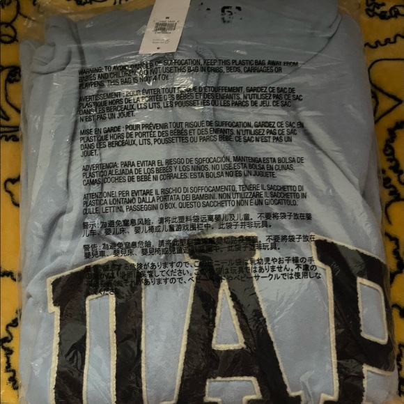 Medium Limited Edition DAP GAP Hoodie - Sky Blue - Picture 4 of 5